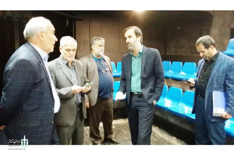 بازدید مدیرکل هنرهای نمایشی روند آماده سازی جشنواره بین المللی تئاتر کودک و نوجوان همدان
