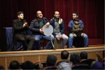 دورهمی هنرمندان حاضر در جشنواره بین‌المللی تئاتر کودک