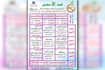 جدول اجرایی جشنواره تئاتر کودک ونوجوان دزفول