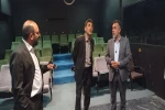 بازدید کاظم نظری مدیرکل هنرهای نمایشی کشور  از سالن های تئاتر همدان دیدن کرد