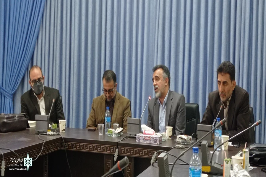 بازدید کاظم نظری مدیرکل هنرهای نمایشی کشور  از سالن های تئاتر همدان دیدن کرد